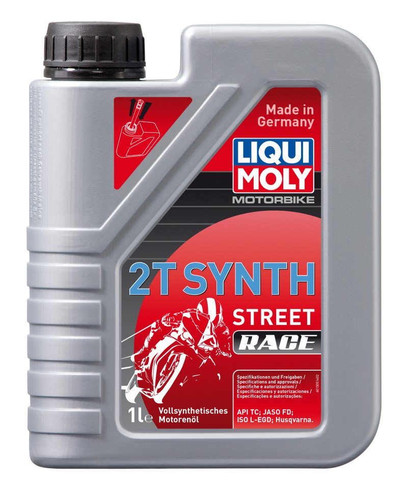 Масло LIQUI MOLY Motorbike 2T Synth Street Race 1л. (3980)