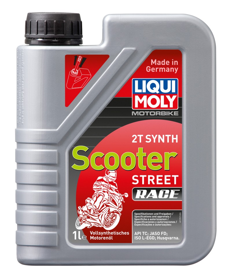 Масло LIQUI MOLY Motorbike 2T Synth Scooter Street Race 1л. (1053)