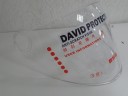 Стекло шлема "DAVID"  светлое для шлемов без бороды