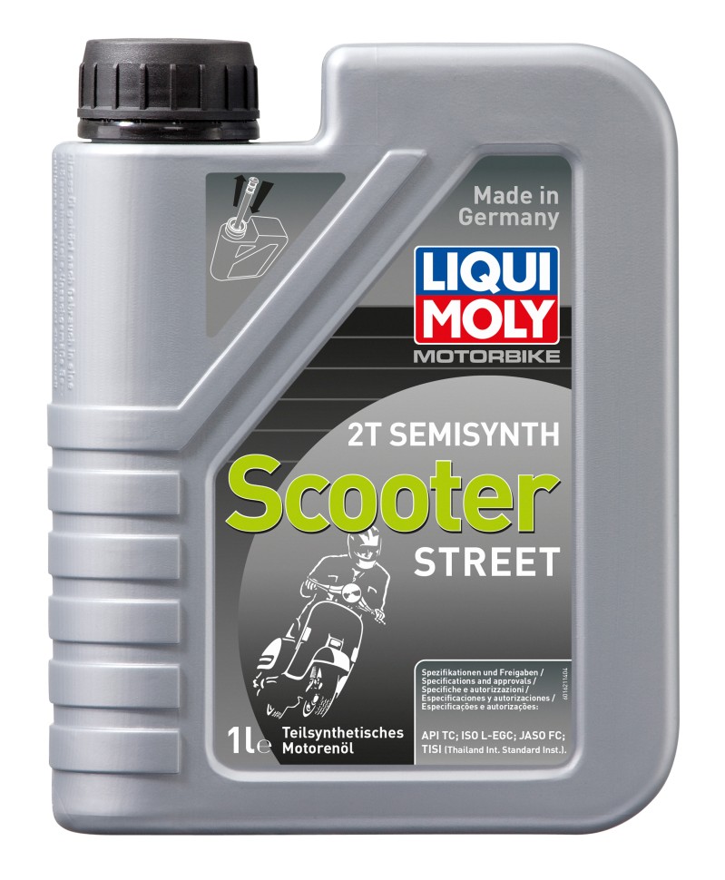 Масло LIQUI MOLY Motorbike 2T Semisynth Scooter Street 1л. (3983)