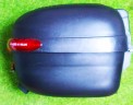 Кофр большой пластик чёрный под 1 шлем (J-988)