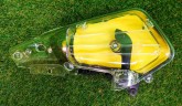 Фильтр воздушный в сборе Honda Dio-34, 35, Cesta (прозрачная крышка, желтый паралон)